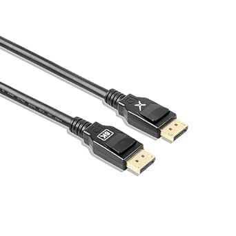 XtremPro DisplayPort DP 1.4V 6ft 6 feet USB Cable 8k60Hz 32.4Gbps (DP14-6K)