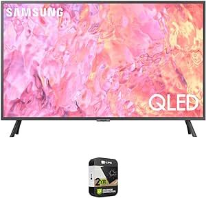 SAMSUNG QN75Q60CA 75 Inch QLED 4K Smart TV Bundle with 2 YR CPS Enhanced Protection Pack (2023 Model)