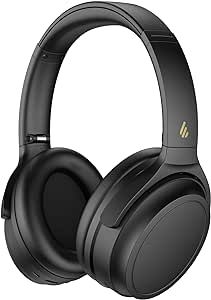 Edifier WH700NB Active Noise Cancelling Headphones - 68H Playtime - AI Call Noise Cancellation - Dual Device Connection - Lightweight & Foldable Design - Fast Charge - Bluetooth 5.3 - Black