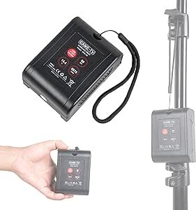 cametv Came-TV Mini 99 Lightweight V-Mount Battery with 2 D-TAP and 1 USB 5V Outlets