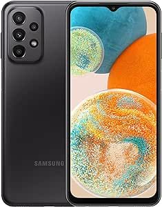 SAMSUNG Galaxy A23 5G A Series Cell Phone, Factory Unlocked Android Smartphone, 64GB, Wide Lens Camera, 6.6” Infinite Display Screen, Long Battery Life, US Version, 2022, Black (Renewed)