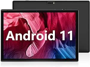 Tablet 10 inch Android Tablet PC, 10.1" Touch Screen, Quad-Core Processor, 32GB ROM 2MP+8MP Dual Camera, WiFi Bluetooth, 512GB Expand, IPS Full HD Display, 6000mAh Battery Powerful Performance Tablet.