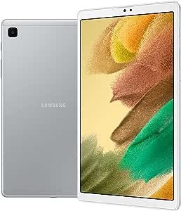 Samsung Galaxy Tab A7 Lite 8.7" (2021, WiFi + Cellular) 32GB 4G LTE Tablet & Phone (Makes Calls) GSM Unlocked, International Model w/US Charging Cube - SM-T225 (Silver, LTE+WiFi)