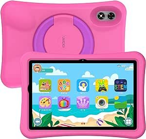 UMIDIGI Kids Tablet, G1 Tab Android 13 Tablet PC, 10.1" Tablet for Kids, 8G+64G up to 1TB, WiFi 6, 8MP+8MP Dual Camera, Quad-Core, 6000mAh, BT5.0, TUV Eye Bluelight Tablet Android, Parental Control