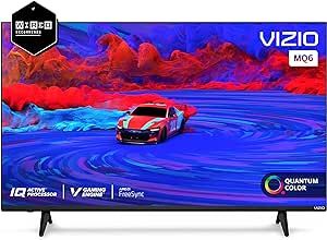 VIZIO 43-Inch M-Series 4K UHD Quantum LED HDR Smart TV with Apple AirPlay and Chromecast Built-in, Dolby Vision, HDR10+, HDMI 2.1, Variable Refresh Rate, M43Q6-J04 With Xtrasaver cloth(Renewed)