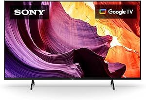 Sony 50 Inch 4K Ultra HD TV X80K Series: LED Smart Google TV with Dolby Vision HDR KD50X80K- Latest Model